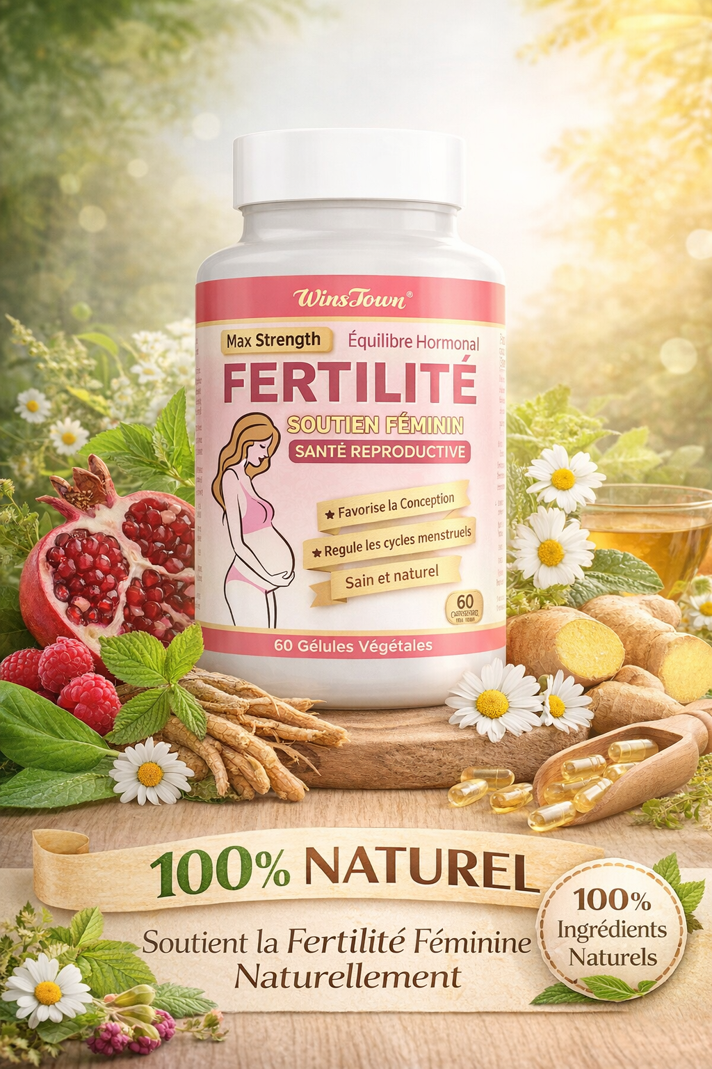 Fertility Female Support – Complément Alimentaire Féminin