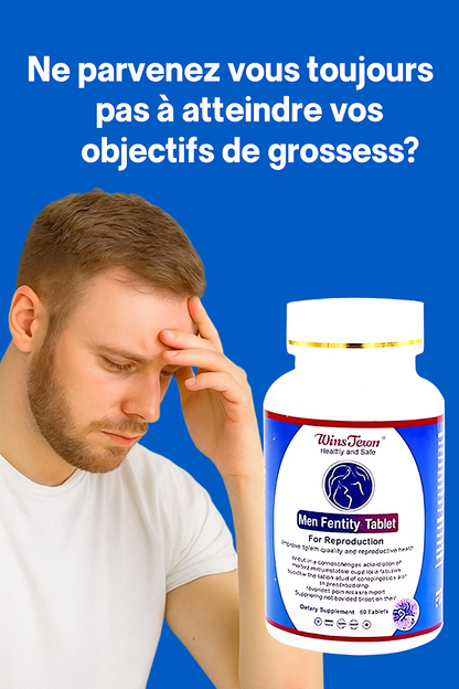 Men Fertility-Comprimés de Fertilitè pour Homme.Contenant 60 Comprimés.