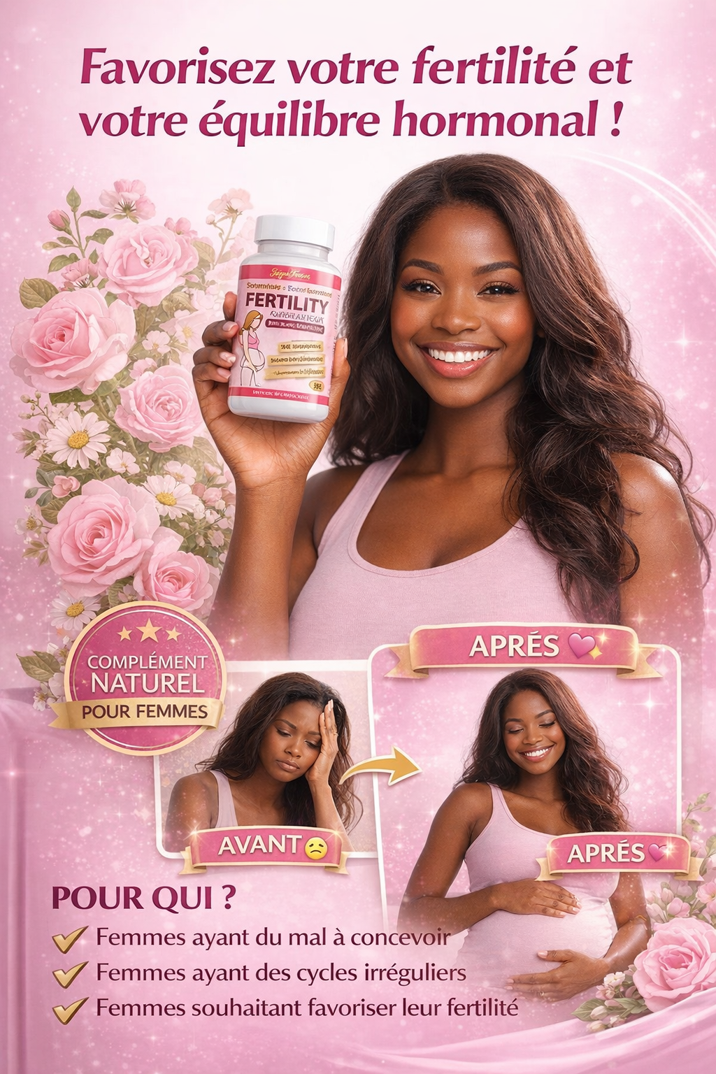 Fertility Female Support – Complément Alimentaire Féminin