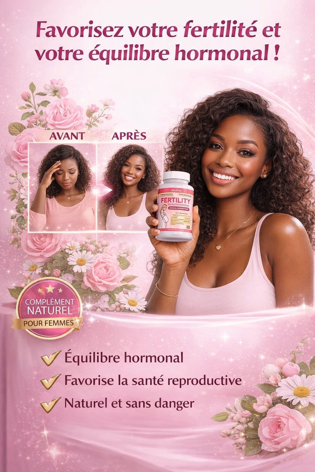 Fertility Female Support – Complément Alimentaire Féminin