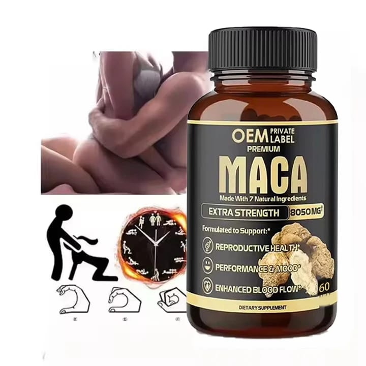🌿 MACA EXTRA STRENGTH 7 EN 1 Puissance • Énergie • Vitalité Masculine